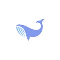 Humpback whale. Logo